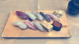 新潟の美味しいもの, 新潟グルメ 回転寿司弁慶 イオン青山店　 