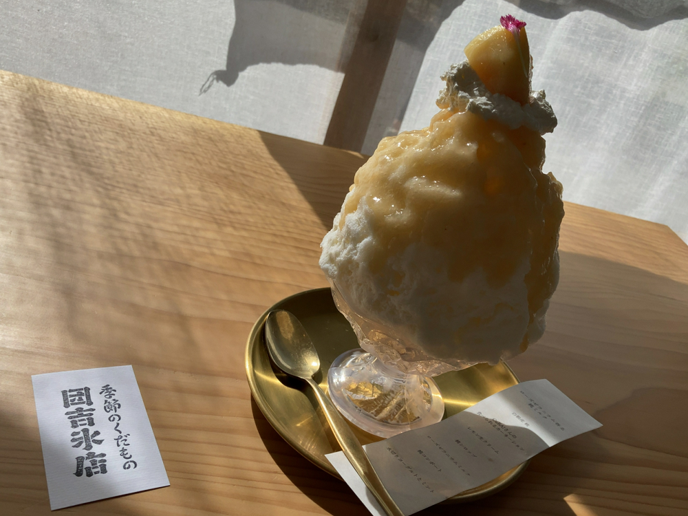 新潟の美味しいもの,新潟グルメ 新潟市 団吉氷店 スイーツ かき氷 カフェ ケーキ