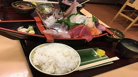 市場内 鮨ことぶき 鮨寿　寿司 船盛り定食　